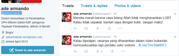 Dosen UI, Ade Armando: Banyak Mahasiswa, Dosen, Hingga Profesor UI LGBT