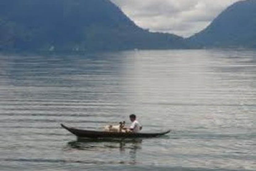 &#91;PIC&#93; Lima Ton Ikan Danau Maninjau Sumatera Barat Mati Mendadak