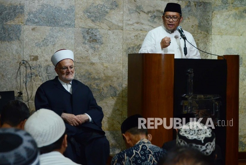 Aher: Ada Keberkahan di Balik Kedatangan Imam Besar Al Aqsha