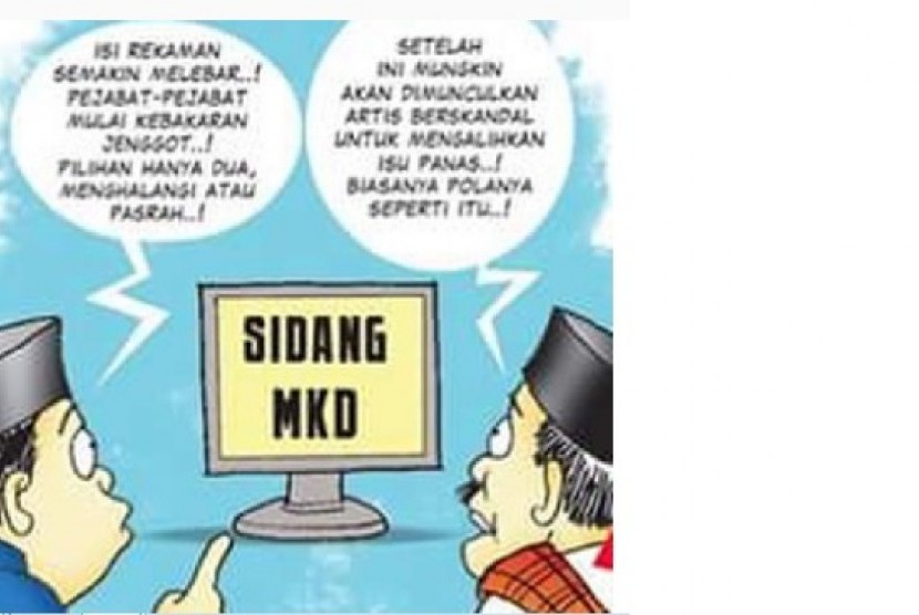 Unggah Karikatur di Instagram, Artis NM Sindir Kasusnya untuk Mengalihkan Sidang MKD