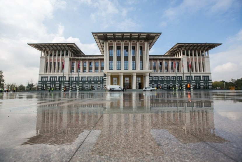 Mengintip Kemewahan Istana Presiden Turki