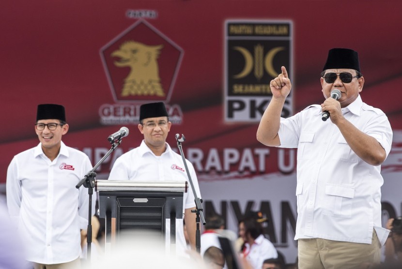 Prabowo: Bangsa Indonesia tidak Bisa Dibeli dengan Sembako