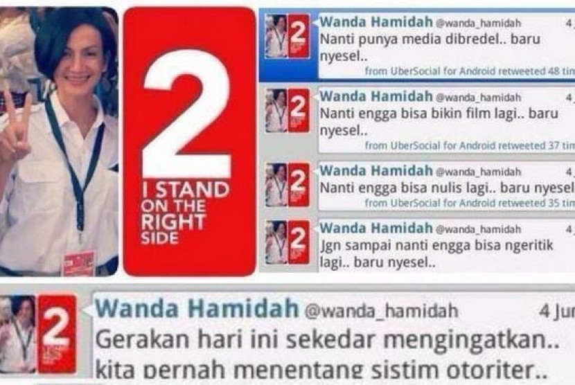 Aksi Jalan Kaki Dihadang Polisi Dimintai Surat Ijin Jalan Kaki