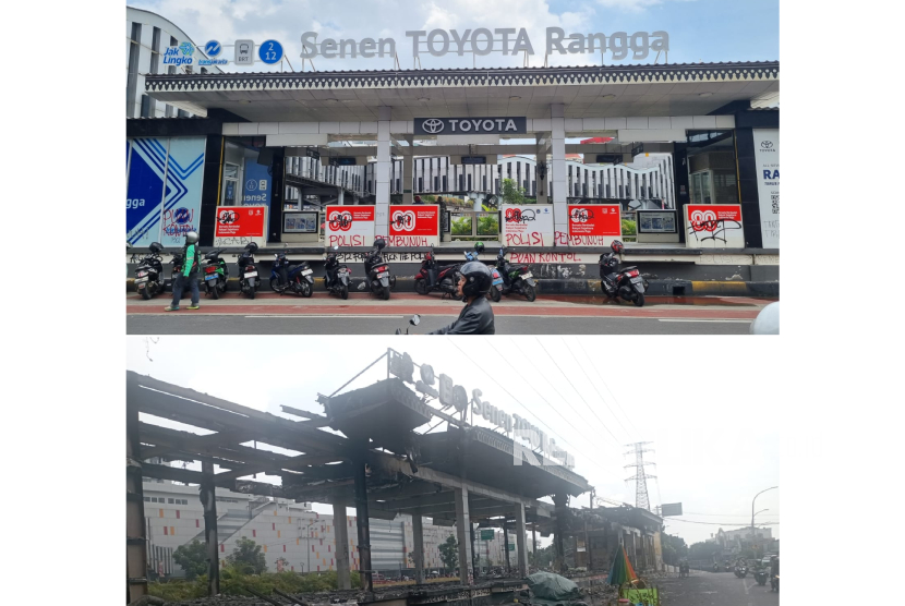 Di Tengah Ricuh Aksi Demo, Pertunjukan Topeng Monyet Jadi Hiburan Warga di Kwitang