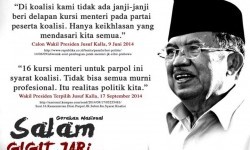 Meme #Salam Gigit Jari soal Kabinet Jokowi Beredar di Media Sosial