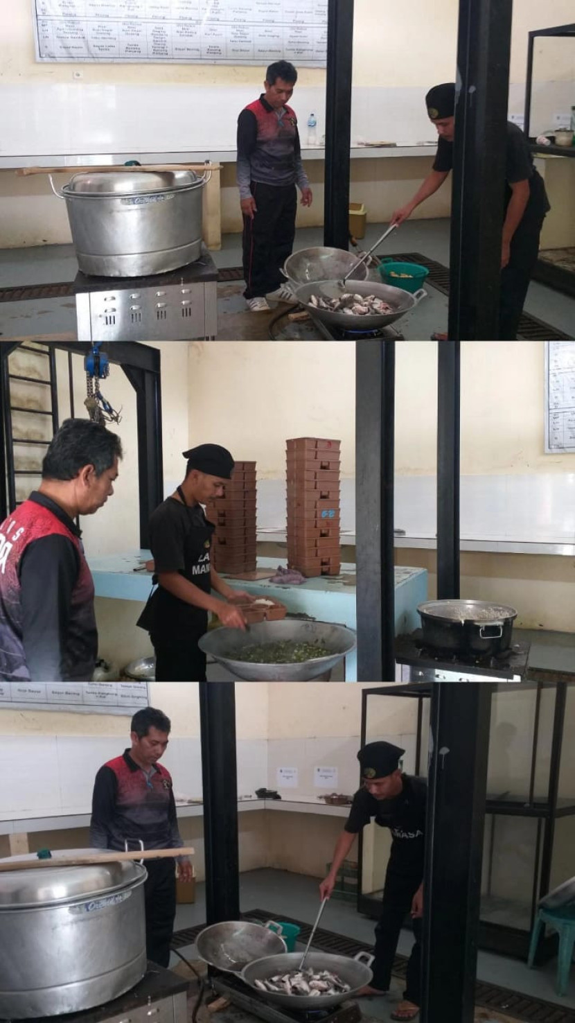 Petugas Dapur Lapas Mamasa Laksanakan Pengawasan Ketat terhadap Pengolahan Bama