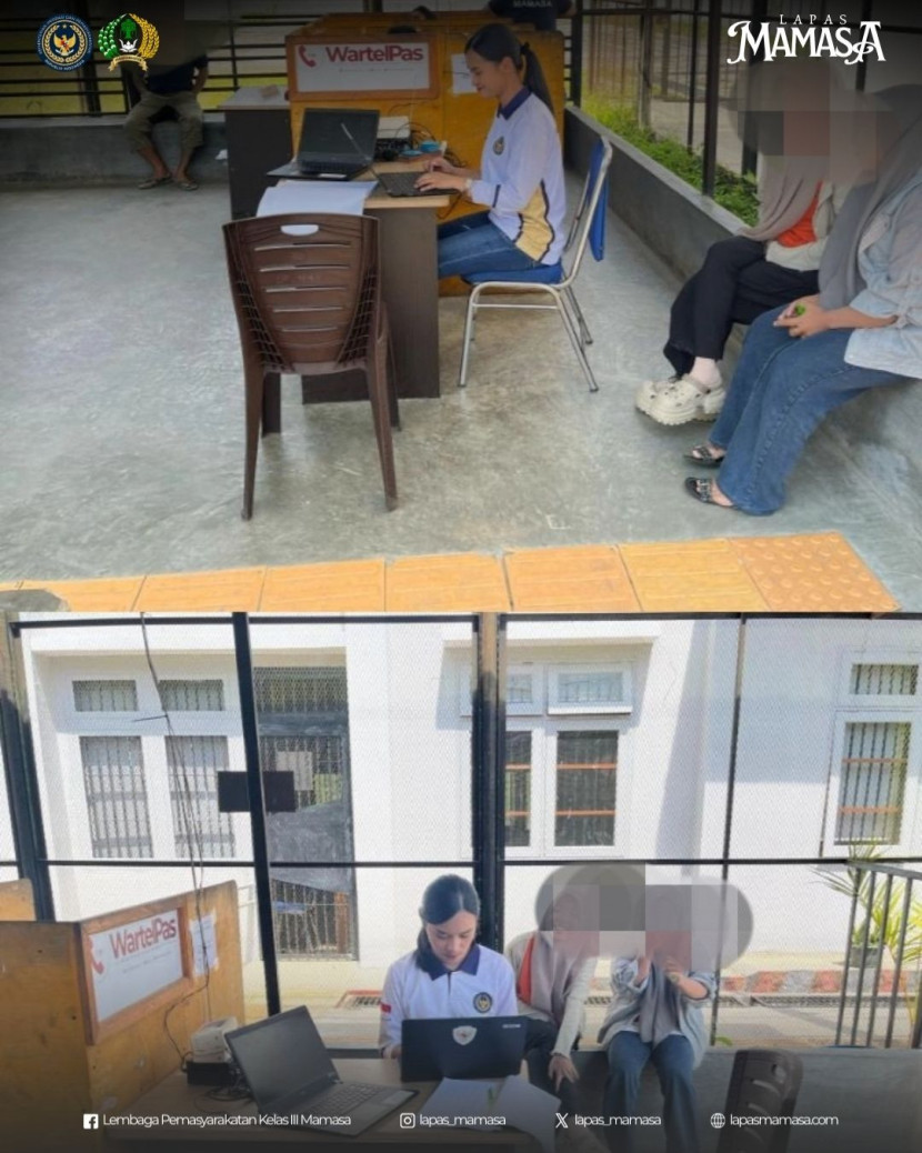 Sapa Keluarga, Eratkan Hati: Pelayanan Wartel di Lapas Mamasa