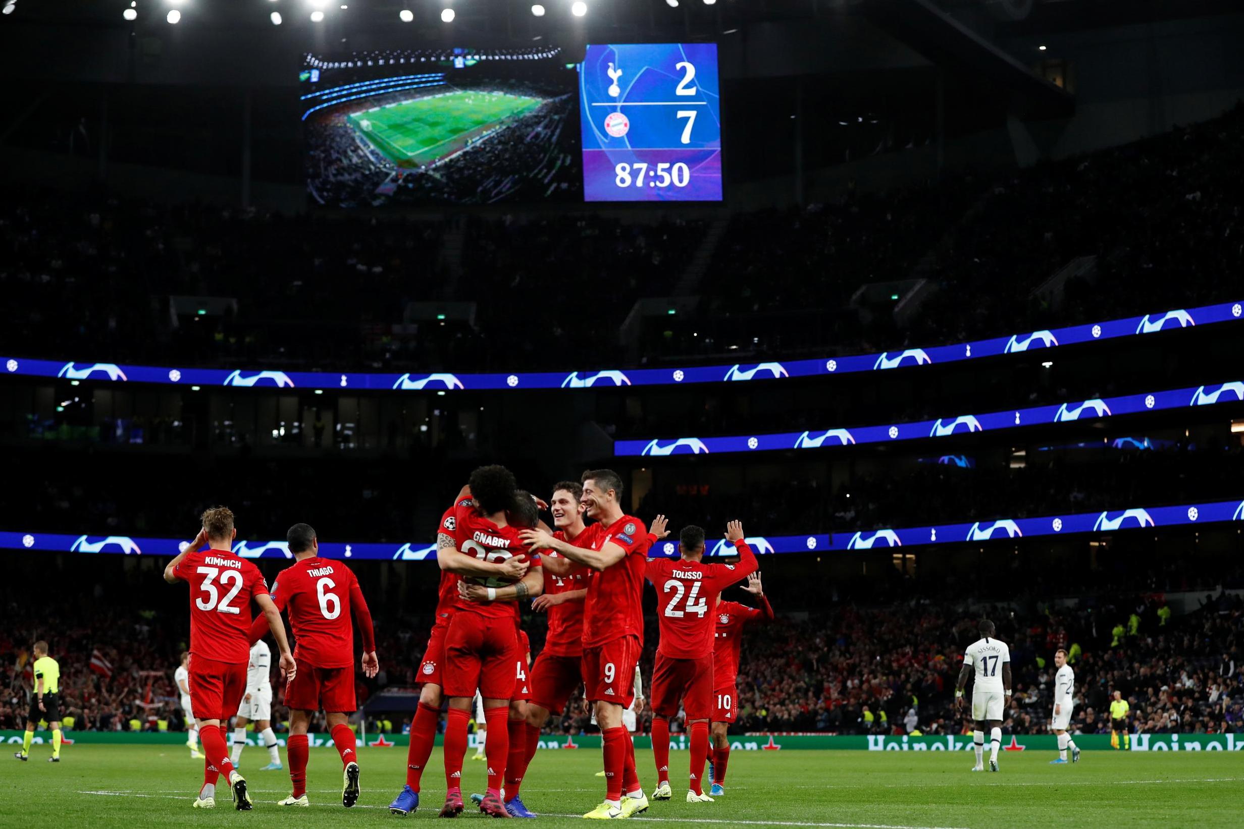 Deretan Klub Raksasa Yang Dibantai Bayern Munchen Musim Ini (Bundes + UCL)