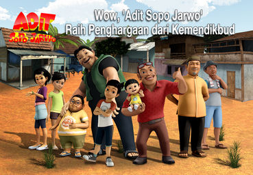 7 Fakta Dibalik Animasi Kartun Adit & Sopo Jarwo