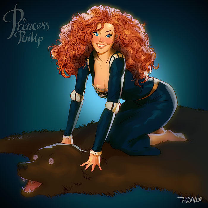 Disney Princess (HOT VERSION) Pin up girls