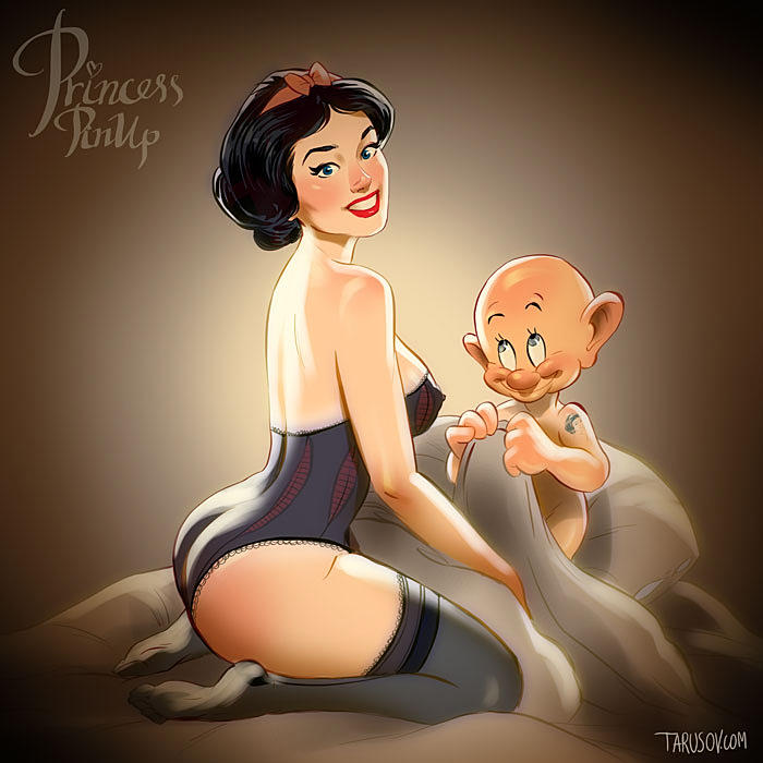 Disney Princess (HOT VERSION) Pin up girls