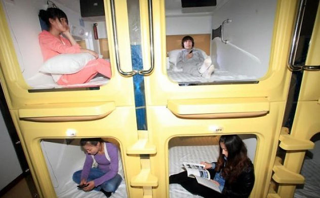 Hotel Kapsul! Sensasi Tidur Yang Beda di Jepang