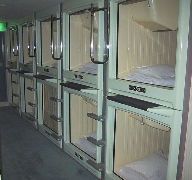 Hotel Kapsul! Sensasi Tidur Yang Beda di Jepang