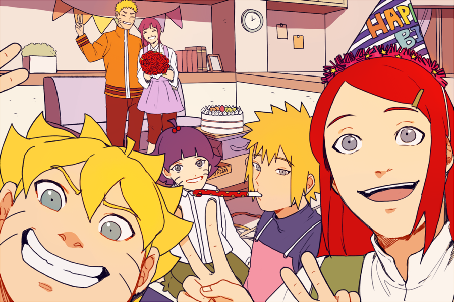 Super Harmonis, Inilah Foto-Foto Keluarga Terbaru di Anime Boruto