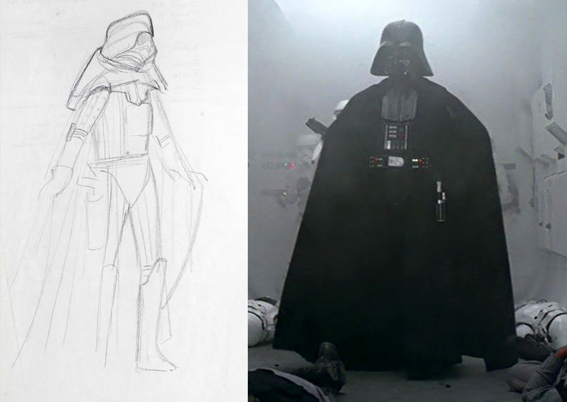 Ini Nih Penampakan Sketsa Kostum Star Wars yang Pertama