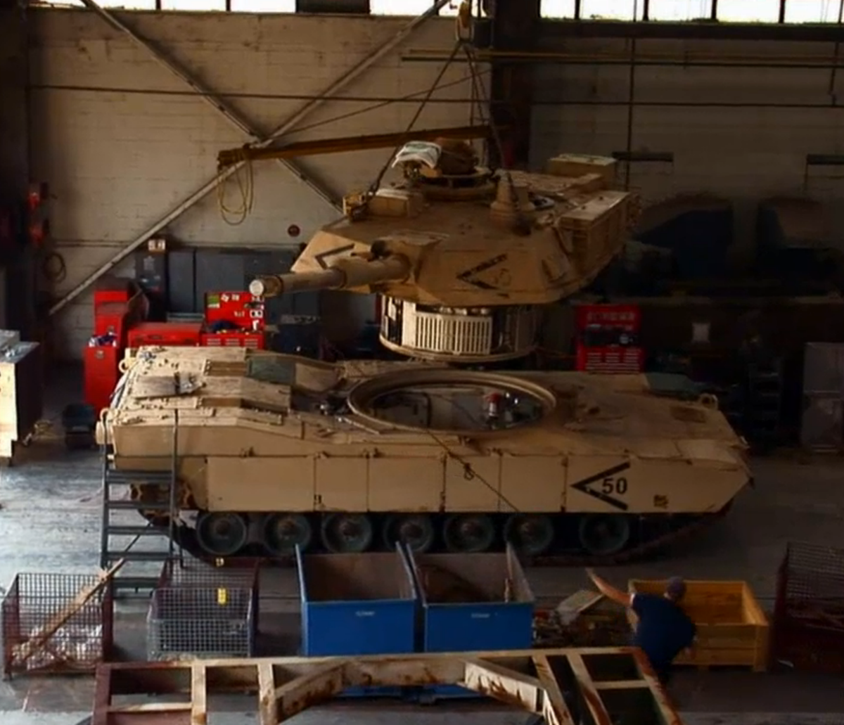 &#91;foto&#93; refurbish mas Bram : dari tank berkarat menjadi berkilau seperti baru