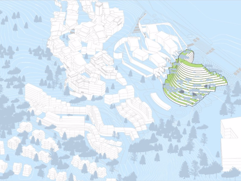 Mountain Hotel, Hunian Vertikal yang Punya 250 Kamar di China