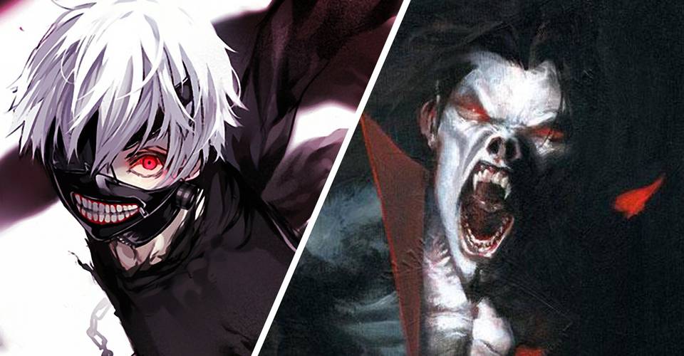 Adu Mekanik Kaneki Tokyo Ghoul Vs Michael Morbius dari Marvel, Siapa Pemenangnya?