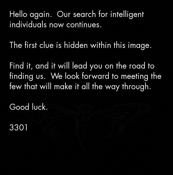 CICADA 3301 (2013)