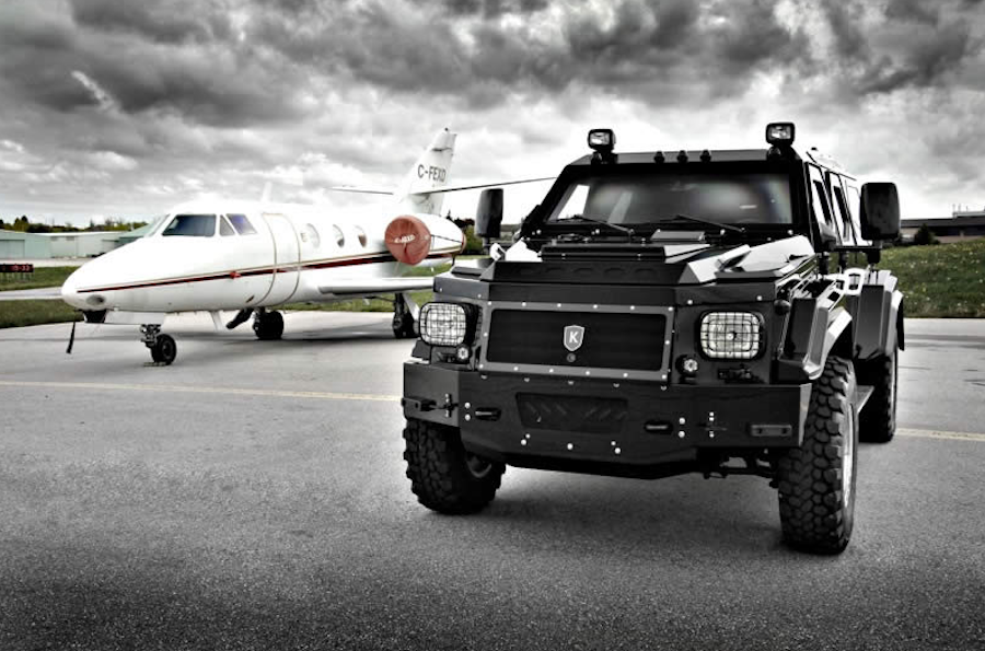 PICS) Armored SUV Conquest Evade Kendaraan Lapis Baja Super Mewah Untuk Masyarakat
