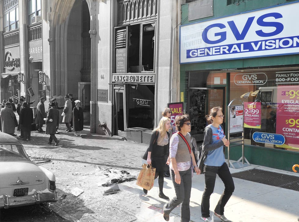 Tempat Kejadian Perkara di New York : Dulu dan Sekarang