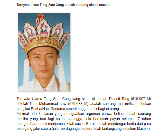 Viral Biksu Tong Sam Chong Disebut Ulama Muslim, Begini Penjelasannya