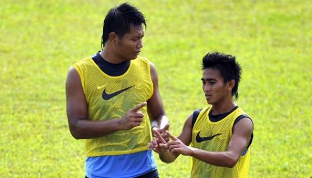 Foto-foto Timnas Bersiap Hadapi Singapura