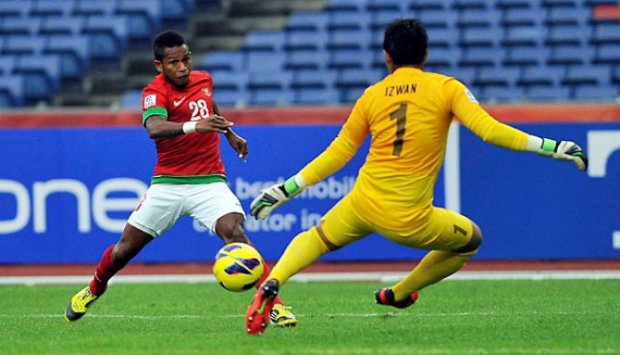 Foto-foto Timnas Indonesia Kalahkan Singapura 1 - 0