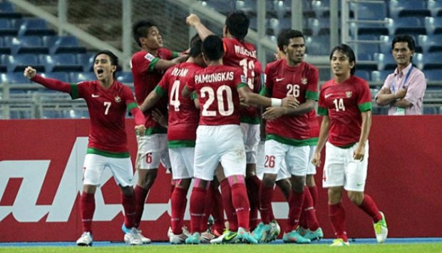 Foto-foto Timnas Indonesia Kalahkan Singapura 1 - 0