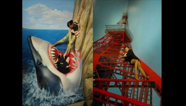 {FOTO2 KEREN} &gt;&gt; Seni 3 Dimensi Jepang di grand Indonesia