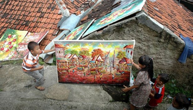 Jelekong, Kampung Pelukis di Bandung Selatan