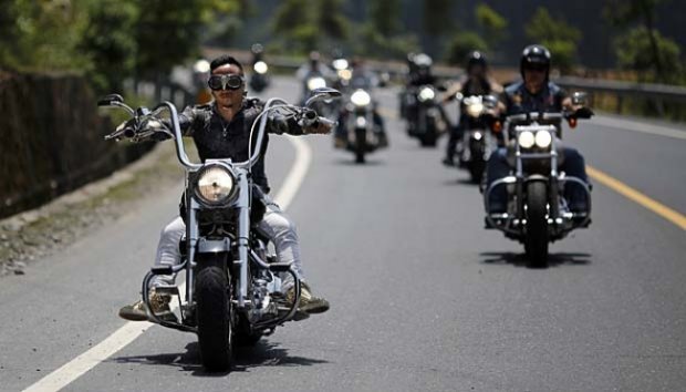 Reli Harley Davidson di Cina Diikuti Seribu Peserta