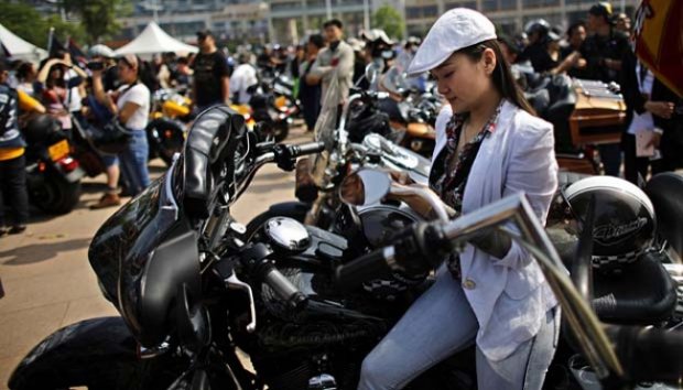 Reli Harley Davidson di Cina Diikuti Seribu Peserta