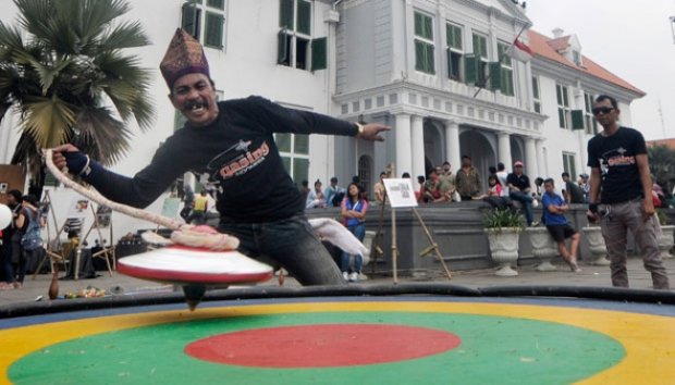 Asyiknya Wisata Keluarga di Jakarta Festival Museum Day 2013