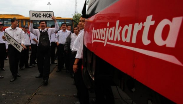 Gaji Belum Dibayar, Supir TransJakarta Mogok