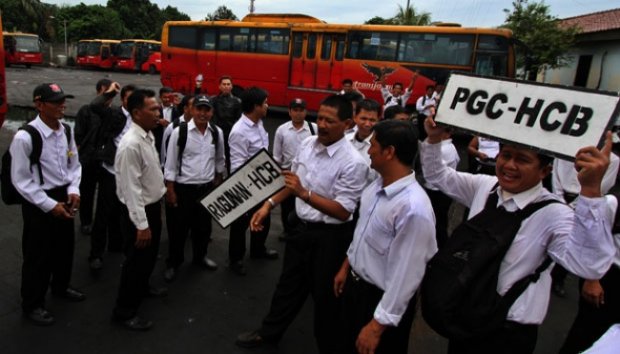 Gaji Belum Dibayar, Supir TransJakarta Mogok