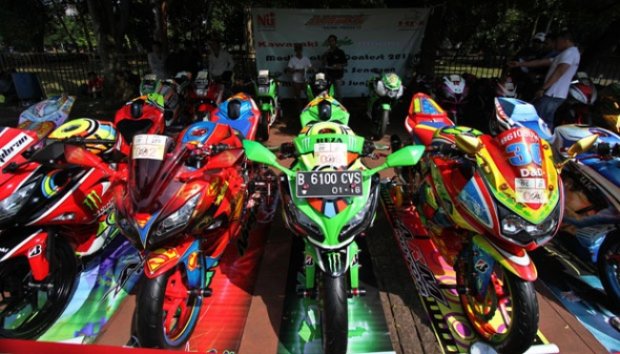 Kontes Modifikasi Kawasaki Ninja 250 R Pecahkan Rekor MURI