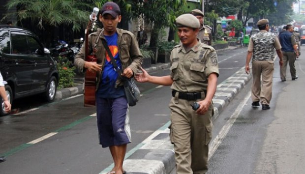 Jelang Ramadhan, Satpol PP Razia Pengamen dan Pengemis