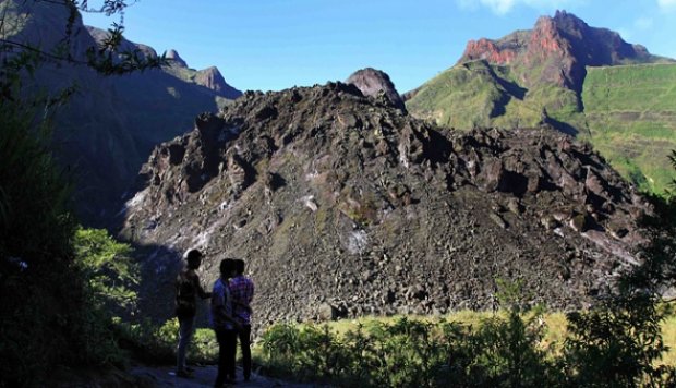 Keindahan Gunung Kelud