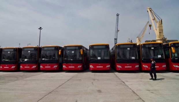 &#91;NEWS&#93; 30 Unit Bus TransJakarta Baru Tiba dari Cina