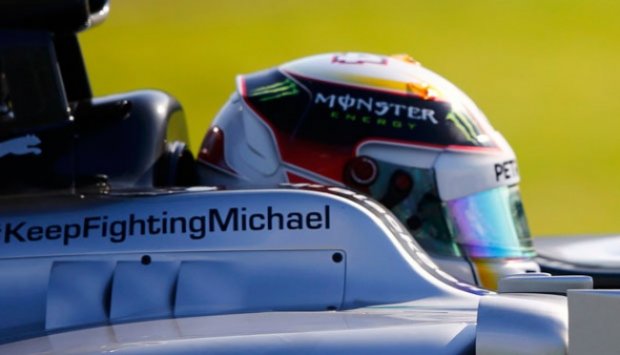 Para Pembalap Tunjukkan Dukungan bagi Schumacher