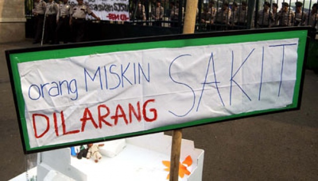 2x DITOLAK berobat di RSUD karena miskin, warga tangerang ngamuk.