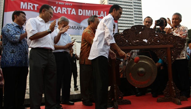 Jokowi 'Ngebet' Ingin Segera Punya MRT