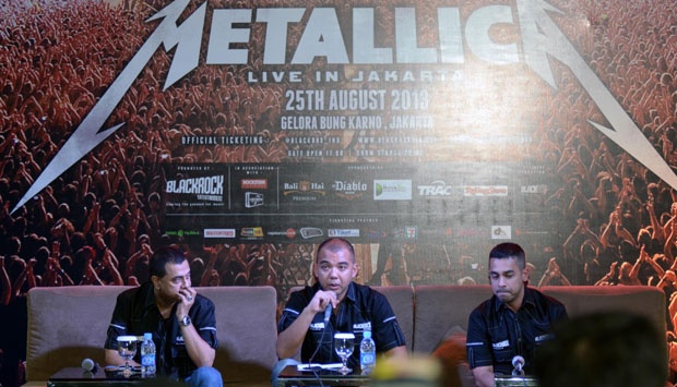 Begini Persiapan Konser Metallica