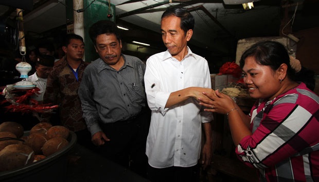 Jokowi Gratiskan Sewa Blok G Tanah Abang