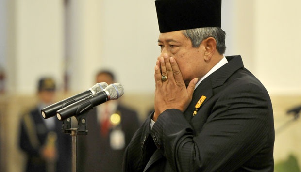 SBY Menangis di Hadapan Penerima Beasiswa