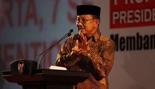 Habibie: Kembalikan GBHN