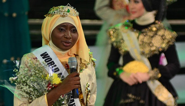 &#91;The Winner is...&#93; Obabiyi Aisha asal Nigeria menjadi Pemenang World Muslimah 2013