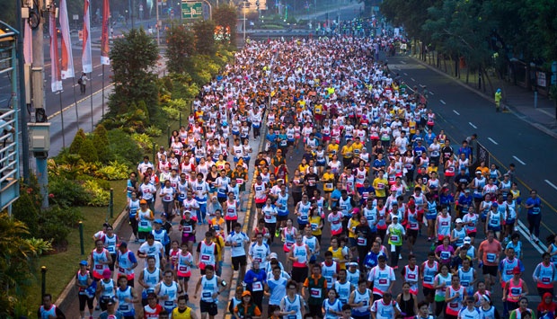 Pengawal Jokowi Kecopetan di Jakarta Marathon