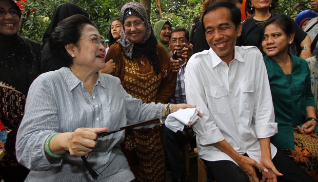 Jokowi dan Mega Makan Soto Bareng di Solo